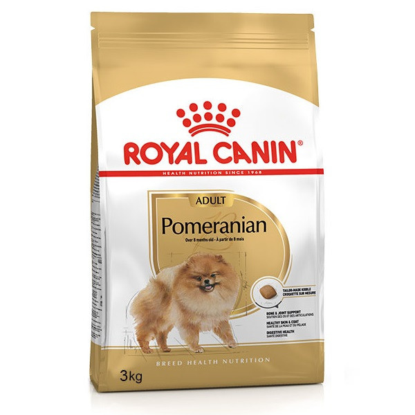 غذا خشک سگ پامر ادالت رویال کنین وزن 3 کیلوگرم _ Royal Canin Pomeranian Adult