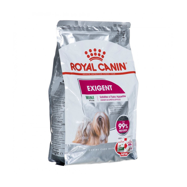 غذا خشک سگ مینی اگزیجنت رویال کنین وزن 3 کیلوگرم _ Royal Canin Mini Exigent Dog Dry Food