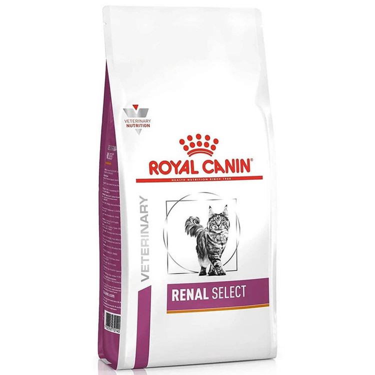 غذای خشک گربه رنال سلکت رویال کنین وزن 2 کیلوگرم _ Royal Canin Renal Select Feline