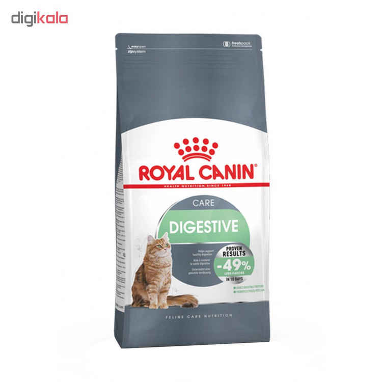 غذای خشک گربه دایجستیو رویال کنین وزن 2 کیلوگرم _ Royal Canin Digestive Care