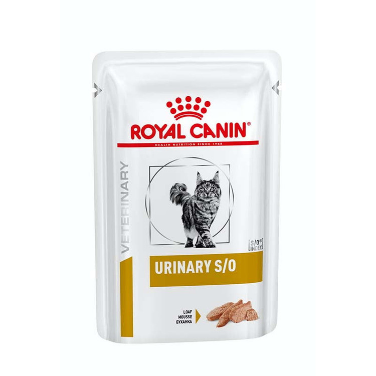 پوچ گربه یورینری مدل گروی رویال کنین وزن 85 گرم _ Pouch Royal Canin Urinary s/o Gravy