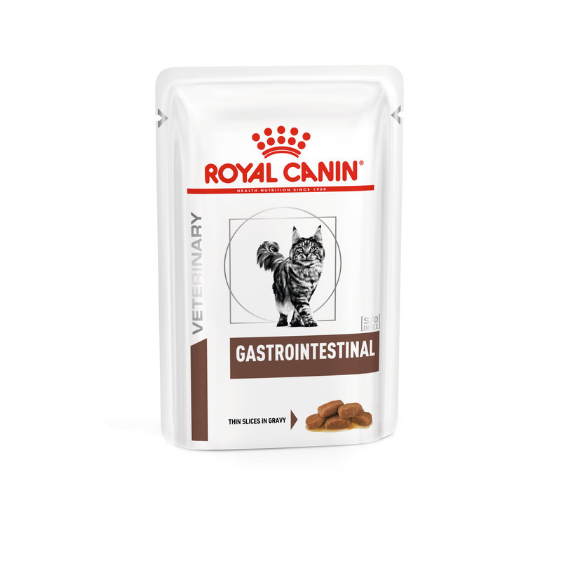 پوچ گربه گاسترو اینتستینال رویال کنین وزن 85 گرم _ Pouch Royal Canin Gastrointenstinal Gravy