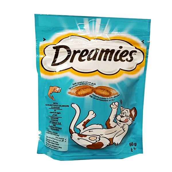 تشویقی گربه دریمیز طعم ماهی Dreamies Fish