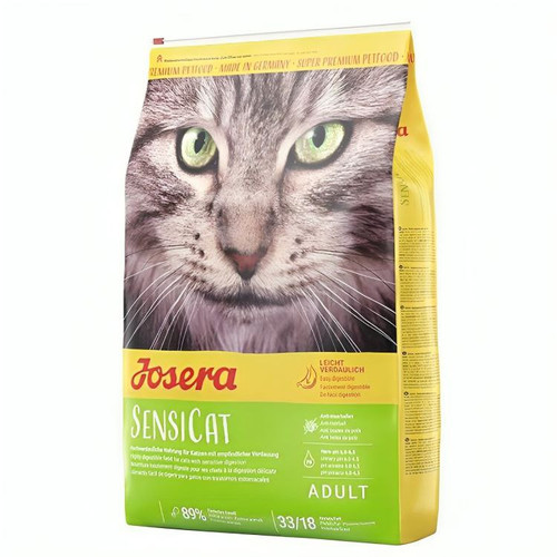 غذا خشک گربه با گوارش حساس جوسرا سوپر پرمیوم سنسی کت وزن 2 کیلوگرم _ Josera Super Premium SensiCat Food