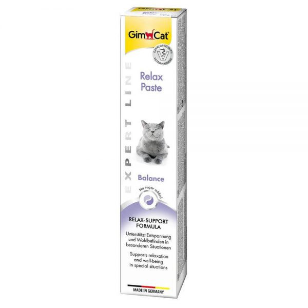 خمیر آرام بخش گربه جیم کت وزن 50 گرم _ GimCat Relax Paste