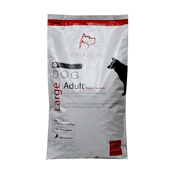 غذای خشک سگ سلبن استرلایزد عقیم شده ادالت وزن 10 کیلوگرم _ Celebone Large Adult