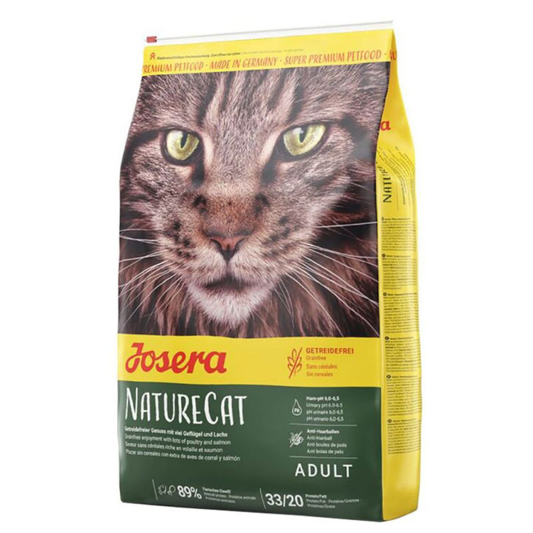 غذا خشک گربه جوسرا سوپر پرمیوم نیچرکت وزن 2 کیلوگرم _ Josera Super Premium NatureCat Food