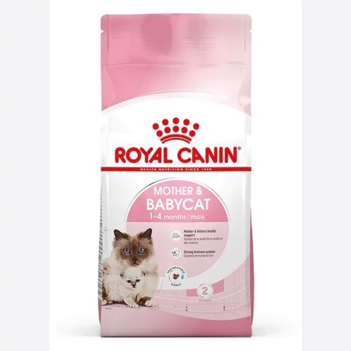 غذا خشک گربه مادر اند بیبی رویال کنین _ بچه گربه و مادر وزن 2 کیلوگرم _ Royal Canin Mother & baby Cat