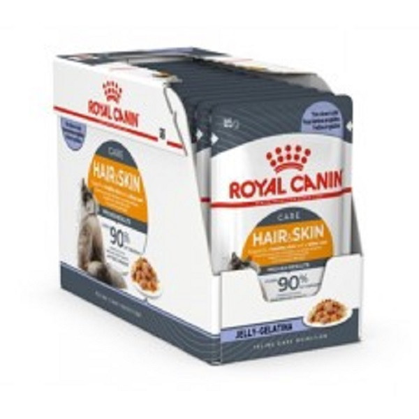 پوچ گربه رویال کنین هیر اسکین وزن 85 گرم _ Pouch Royal Canin Hair and skin