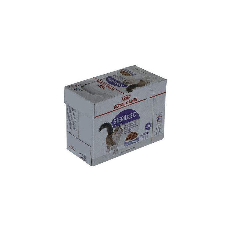 پوچ گربه رویال کنین مدل Sterilised استرلایز وزن 85 گرم بسته 12 عددی