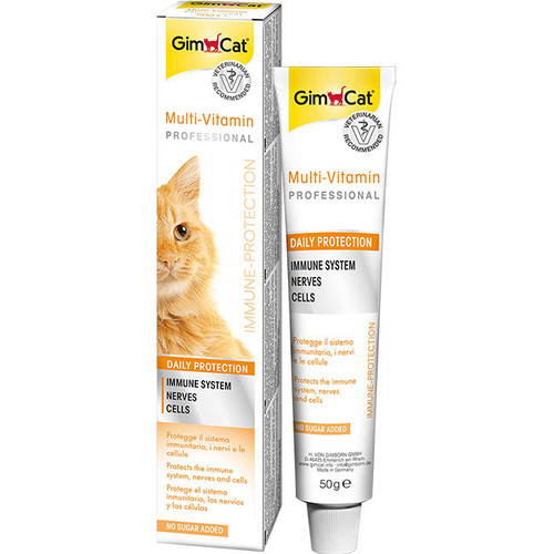 خمیر مولتی ویتامین گربه جیم کت مدل PASTE-Professional وزن 100 گرم