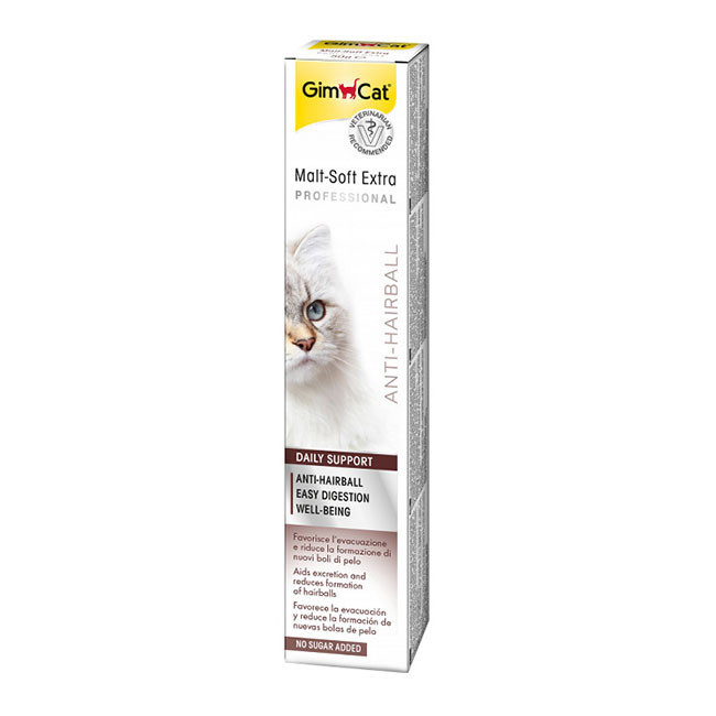 خمیر مالت گربه جیم کت مدل Malt-Soft Extra Professional وزن 100 گرم