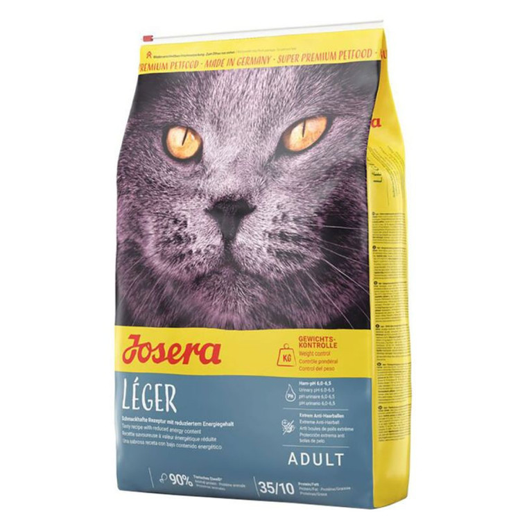 غذا خشک گربه چاق و کم تحرک جوسرا سوپر پرمیوم لژر وزن 1 کیلوگرم _ Josera Cat Super Premium Leger Food (زیپ کیپ)
