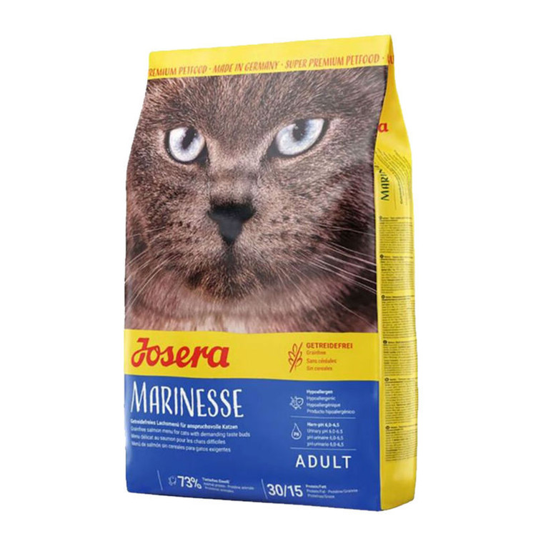 غذا خشک گربه جوسرا سوپر پرمیوم مارینس وزن 1 کیلوگرم _ Josera Super Premium Marinesse Food (زیپ کیپ)