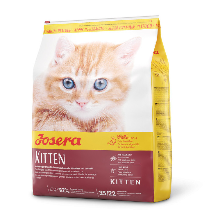 غذا خشک گربه جوسرا سوپر پرمیوم کیتن وزن 1 کیلوگرم _ Josera Super Premium Kitten Food (زیپ کیپ)
