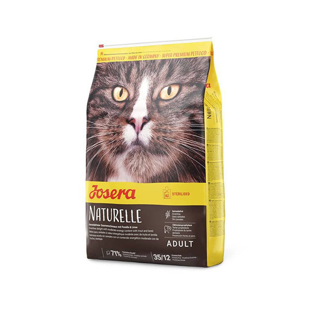 غذا خشک گربه عقیم شده جوسرا سوپر پرمیوم ناتورل وزن 1 کیلوگرم _ Josera Cat Sterilised Super Premium Naturelle Food (زیپ کیپ)