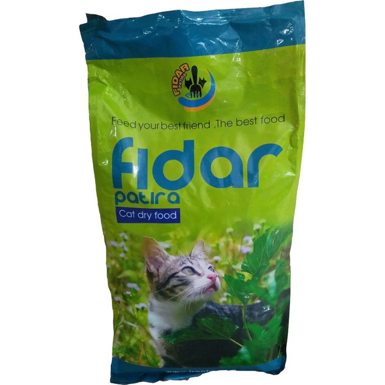 غذای خشک گربه فیدار بالغ وزن 1 گیلوگرم _ Fidar Adult Cat (زیپ کیپ)
