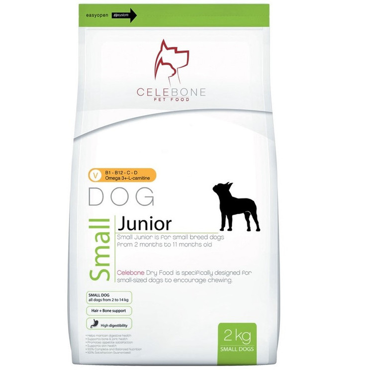 غذای خشک سگ سلبن ادالت وزن 2 کیلوگرم _ Celebone Small junior