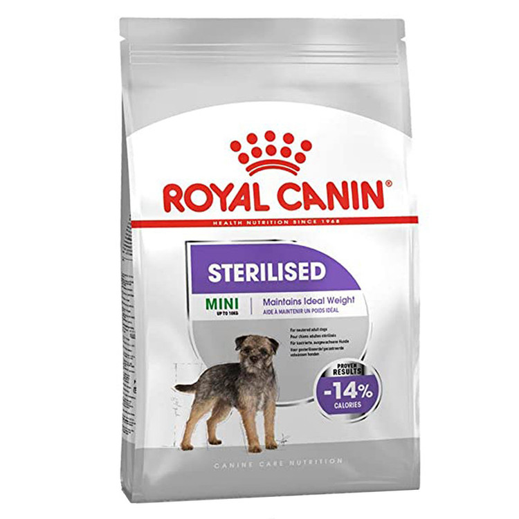 غذا خشک سگ مینی استرلایز رویال کنین وزن 8 کیلوگرم _ Royal Canin Mini Sterilised Dog Dry Food