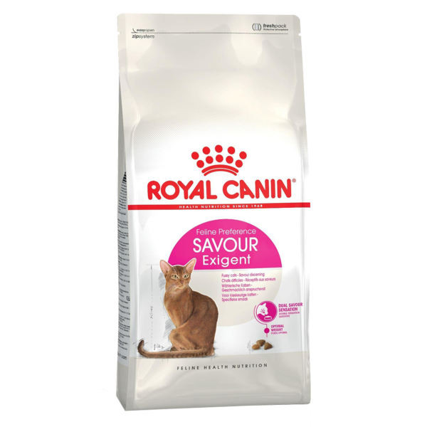 غذای خشک گربه سیور اگزیجنت رویال کنین وزن 1 کیلوگرم _ Royal Canin Savour Exigent