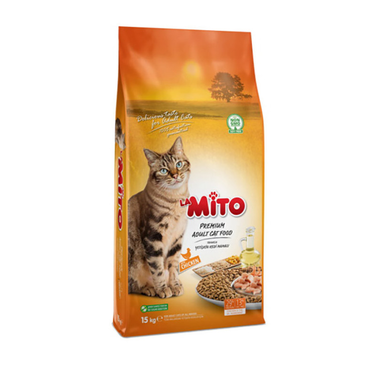 غذای خشک گربه میتو مدل گوشت مرغ وزن 1 کیلوگرم - Mito chicken