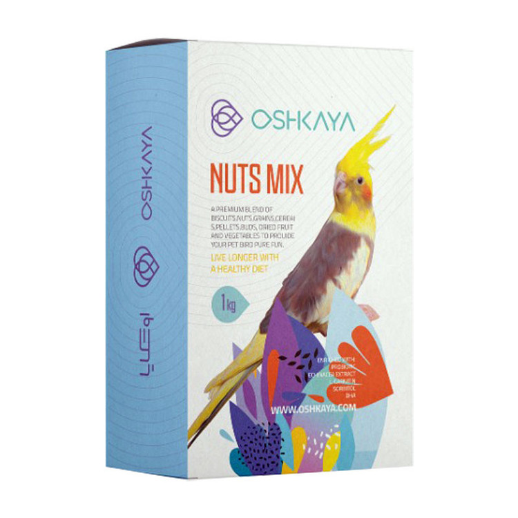غذای خشک عروس هلندی اوشکایا مدل Nuts Mix وزن 1 کیلوگرم - Oshkaya
