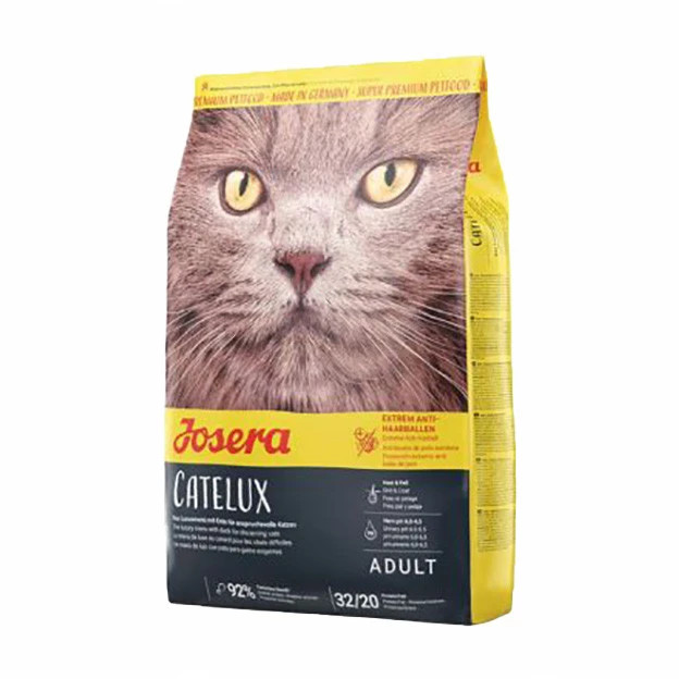 غذا خشک گربه جوسرا سوپر پرمیوم کتلوکس وزن 1 کیلوگرم _ Josera Super Premium Catelux Food (زیپ کیپ)