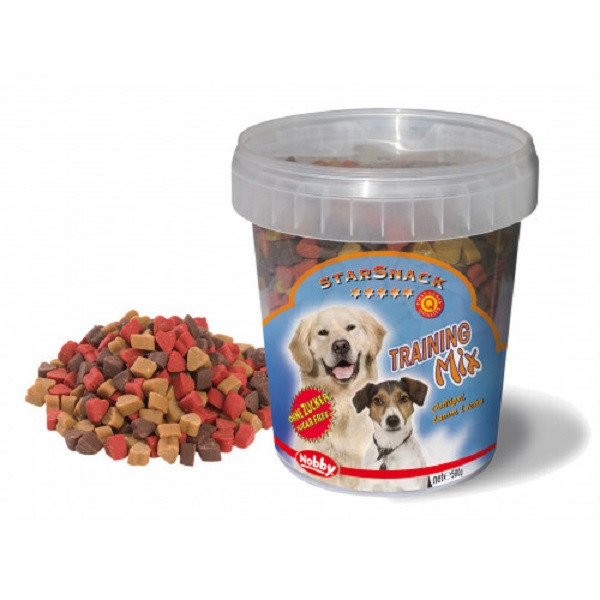 تشویقی سگ میکس آموزشی نوبی وزن 500 گرم _ Nobby Star Snack Training Mix