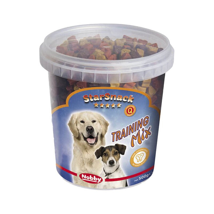 تشویقی سگ میکس آموزشی نوبی وزن 500 گرم _ Nobby Star Snack Training Mix