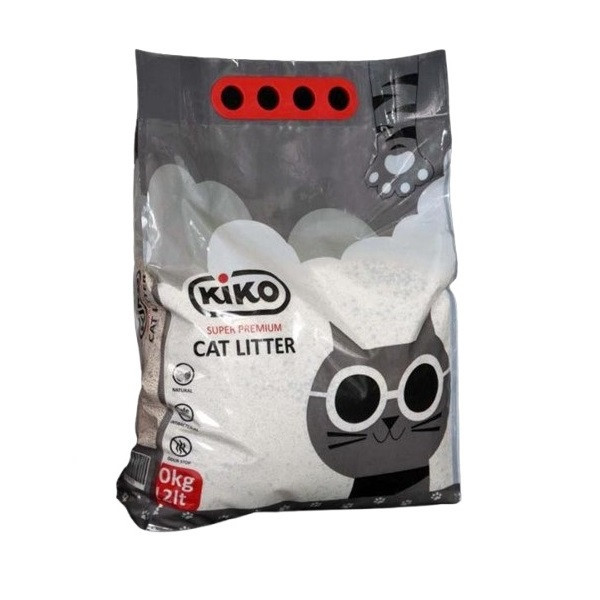 خاک بستر گربه برند کیکو کربن دار اکتیو وزن 10 کیلوگرم _ Kiko with Carbon