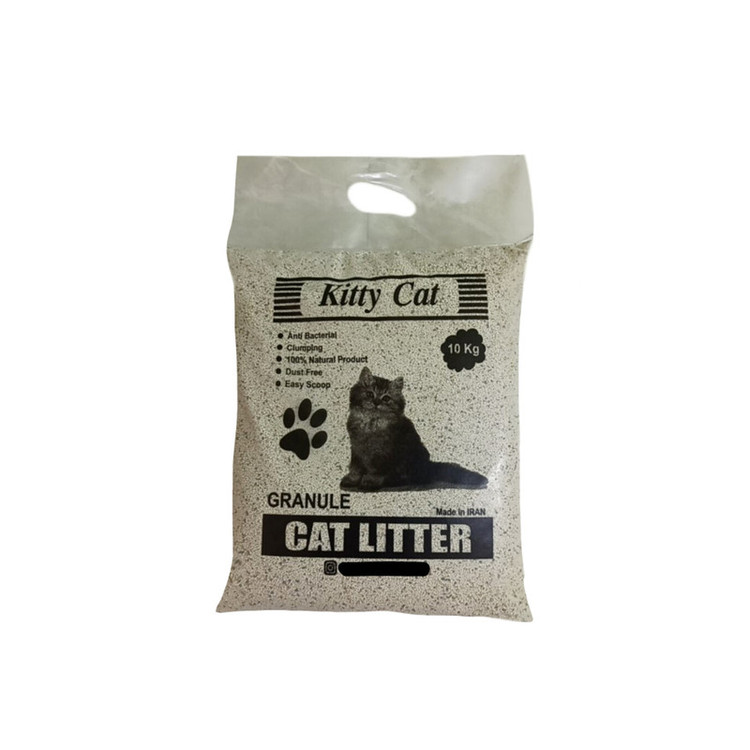 خاک گربه کیتی کت مدل کربن دار وزن 10 کیلوگرم _ Kitty Cat with Carbon