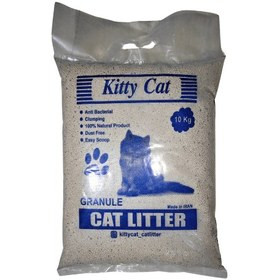 خاک گربه کیتی کت مدل ساده بدون کربن وزن 10 کیلوگرم _ Kitty Cat No Carbon