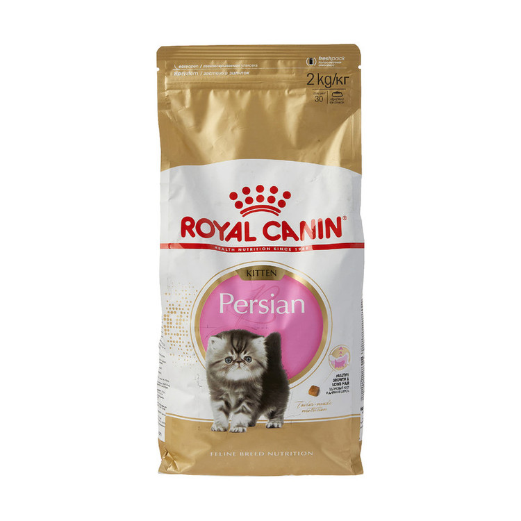 غذای خشک گربه کیتن پرشین رویال کنین وزن 1 کیلوگرم _ Royal Canin Persian Kitten Dry Cat Food (زیپ کیپ)