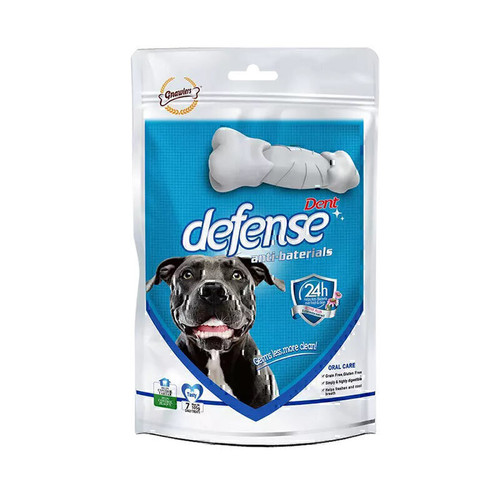 تشویقی سگ گناولرز دنتال آنتی باکتریال دیفنس بسته 7 عددی _ Gnawlers Dent Defence Dog Treat