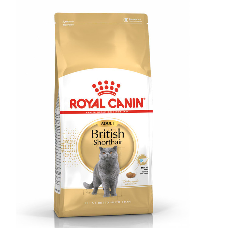 غذای خشک گربه بریتیش ادالت رویال کنین وزن 1 کیلوگرم _ Royal Canin British Adult Dry Cat Food (زیپ کیپ)