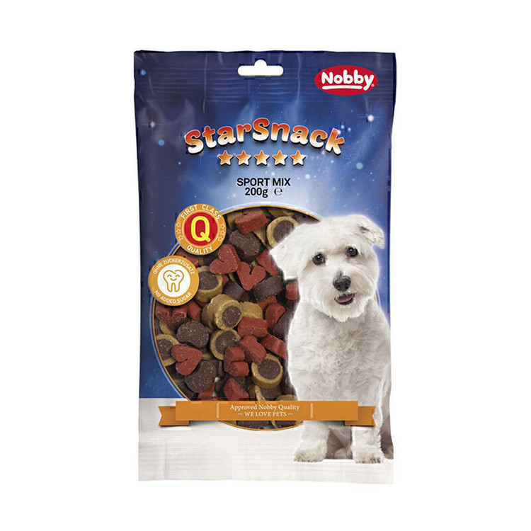 تشویقی سگ نوبی مدل اسپرت میکس وزن 200 گرم _ Nobby Sport Mix