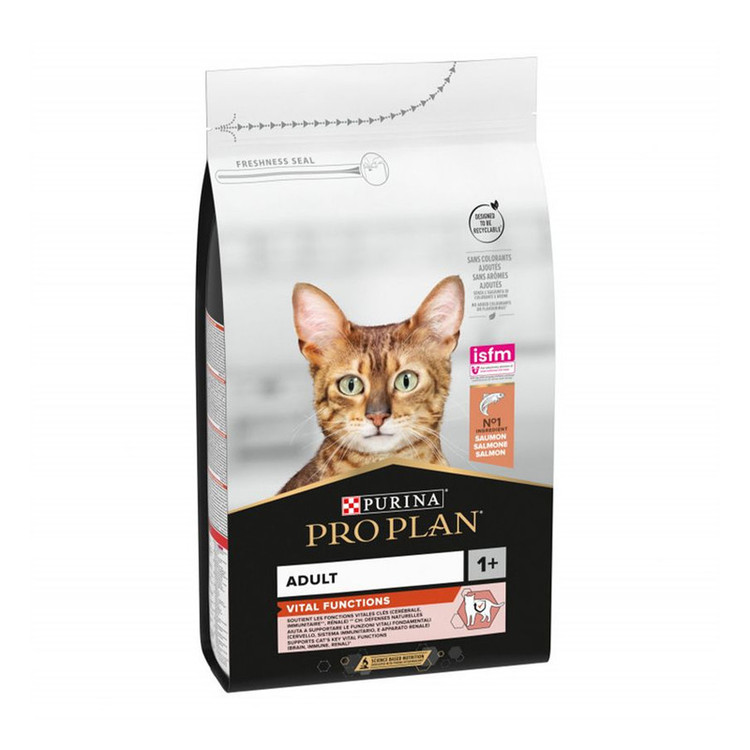 غذای خشک گربه پروپلن مدل ویتال فانکشن با طعم سالمون وزن 1 کیلوگرم _ Proplan Vital Functions (زیپ کیپ)
