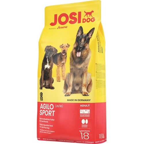 غذا خشک جوسی داگ پرمیوم جوسرا اگیلو اسپرت مخصوص سگ با تمامی نژاد ها وزن 15 کیلوگرم _ Josera Josidog Agilo Sport