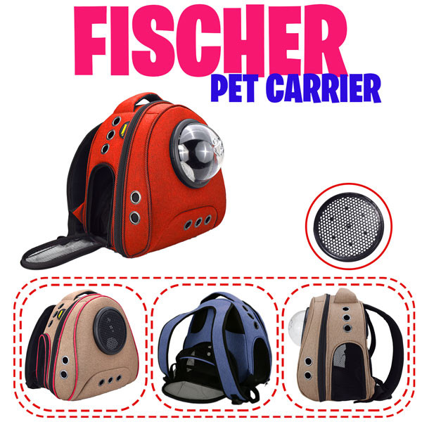 کیف کوله پشتی حمل سگ و گربه مدل فیشر برند دنیل LD13