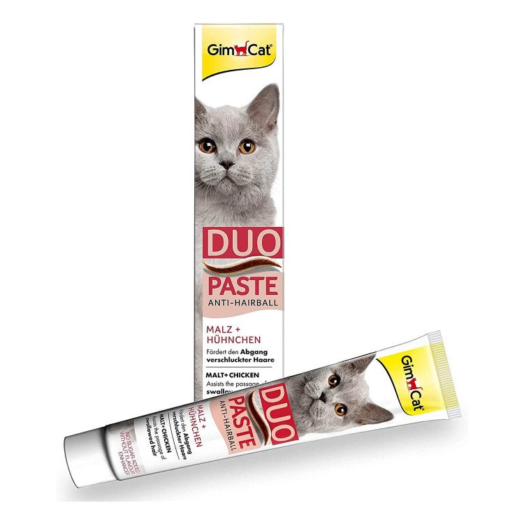 خمیر مالت گربه جیم کت با طعم مرغ وزن 50 گرم _ GimCat Malt Dou Paste Chicken 50g