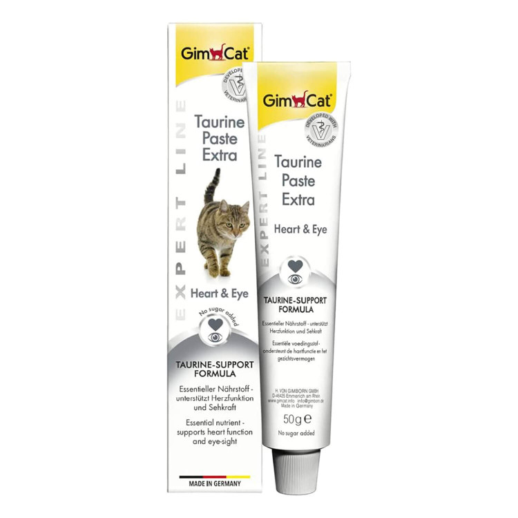 خمیر تورین اکسترا گربه جیم کت 50 گرم _ GimCat Taurine Paste Extra
