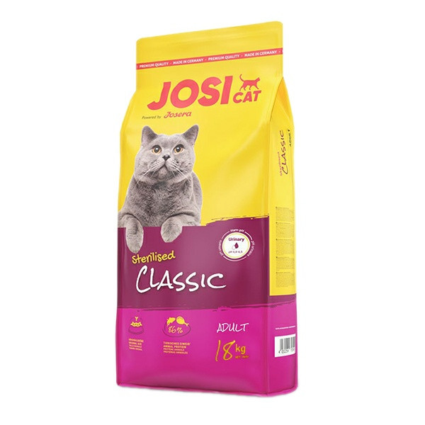غذا خشک گربه بالغ جوسرا کلاسیک با طعم ماهی سالمون و مرغ جوسی کت وزن 10 کیلوگرم _ Josera Cat Sterilised Josi Cat Classic Salmon & Chicken
