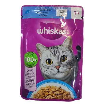 پوچ گربه ویسکاس وزن 85 گرم _ Whiskas Pouch