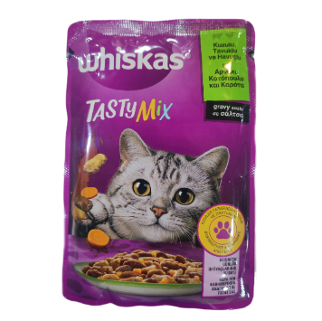 پوچ گربه ویسکاس وزن 85 گرم _ Whiskas Pouch