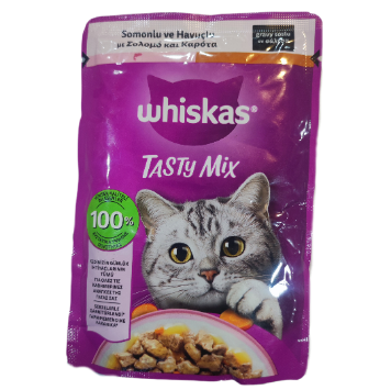پوچ گربه ویسکاس وزن 85 گرم _ Whiskas Pouch