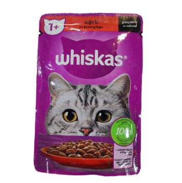 پوچ گربه ویسکاس وزن 85 گرم _ Whiskas Pouch
