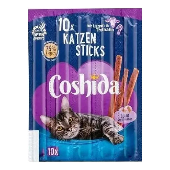 تشویقی مدادی گربه کوشیدا طعم بره و بوقلمون _ Coshida Lamb and Turkey Stick