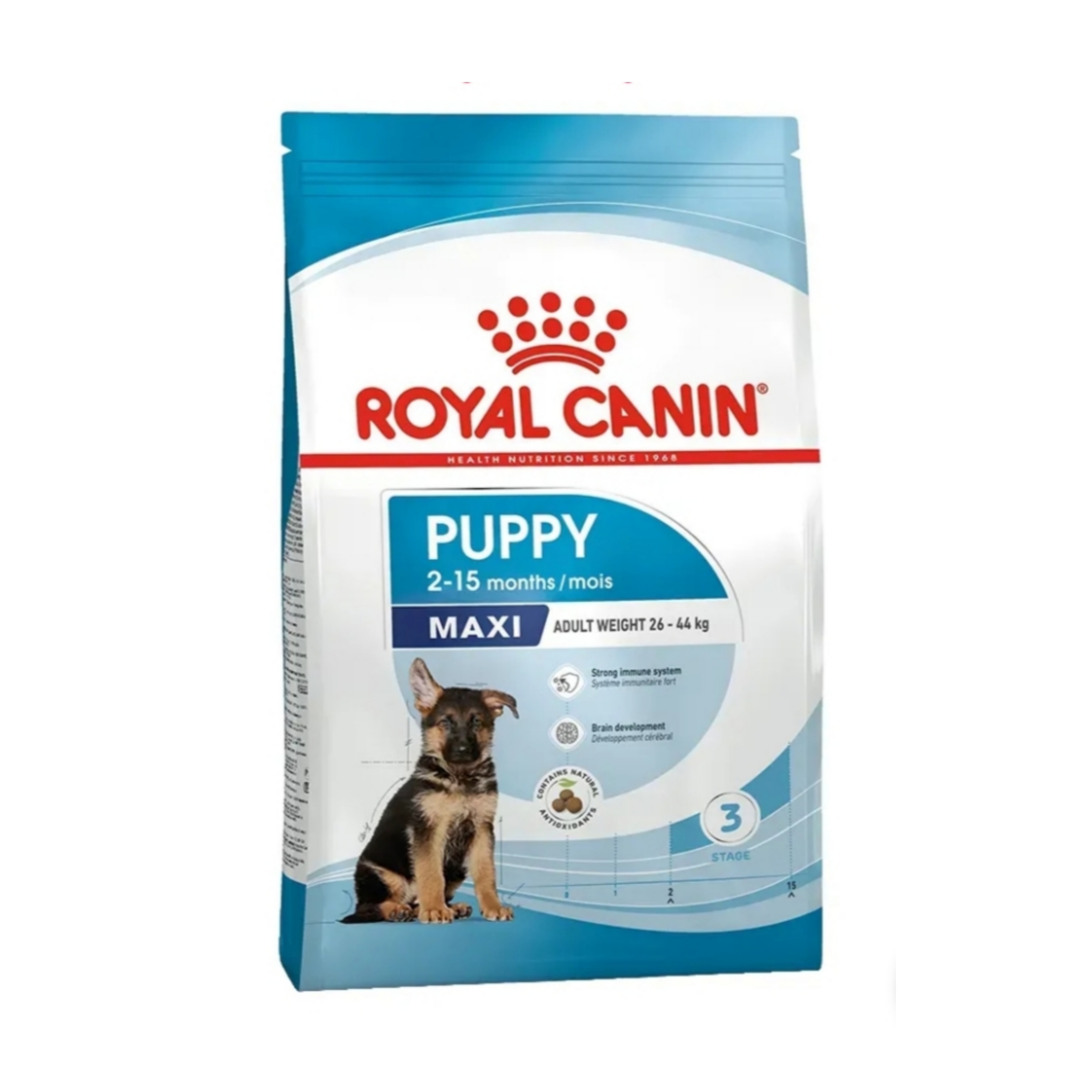 غذا خشک سگ مکسی پاپی رویال کنین وزن 4 کیلوگرم – Royal Canin Maxi Puppy
