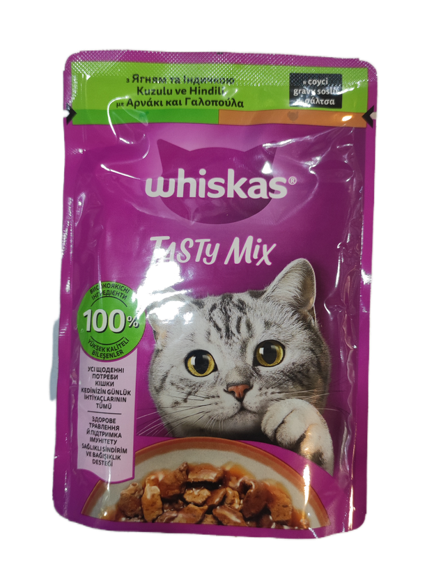 پوچ گربه ویسکاس وزن 85 گرم _ Whiskas Pouch