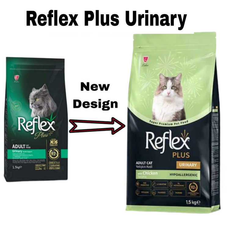 غذا خشک گربه رفلکس پلاس یورینری وزن 15 کیلوگرم _ Reflex Plus Adult Cat Food Urinary
